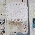 Encaustic, oil, collage